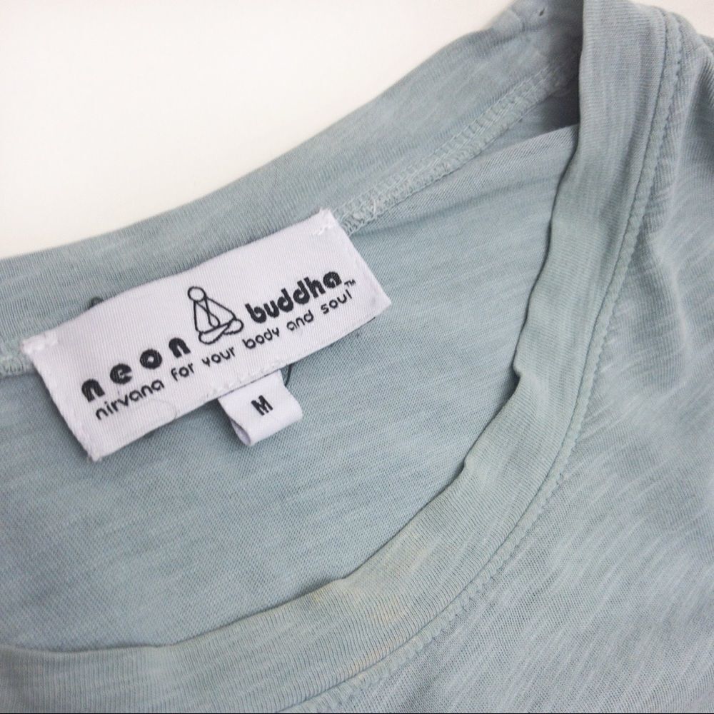 Neon Buddha Slate Gray Tunic Sz M - Picture 7 of 12